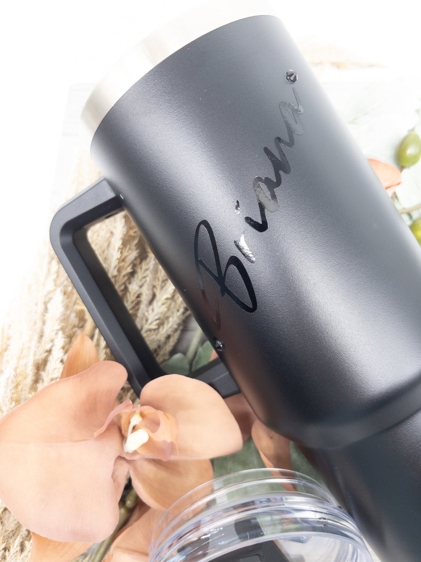Personalized 40oz Thermal Insulated Tumbler with Handle