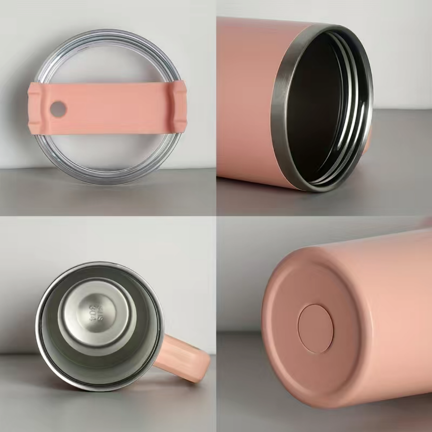 Personalized 40oz Thermal Insulated Tumbler with Handle