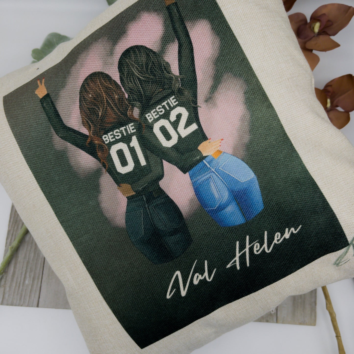 Custom Personalized Clipart Pillow Case/Mug