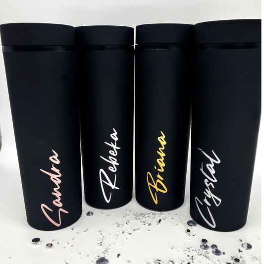 Personalized Matte Acrylic Tumbler With Straw And Lid