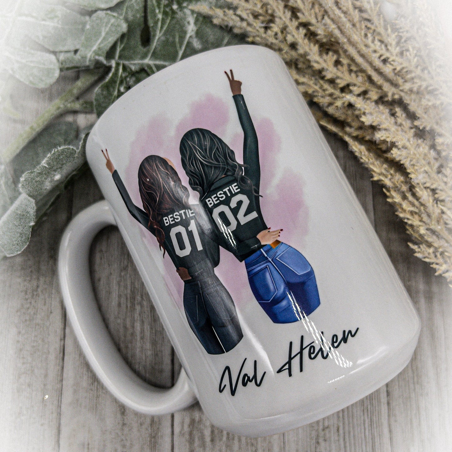 Custom Personalized Clipart Pillow Case/Mug