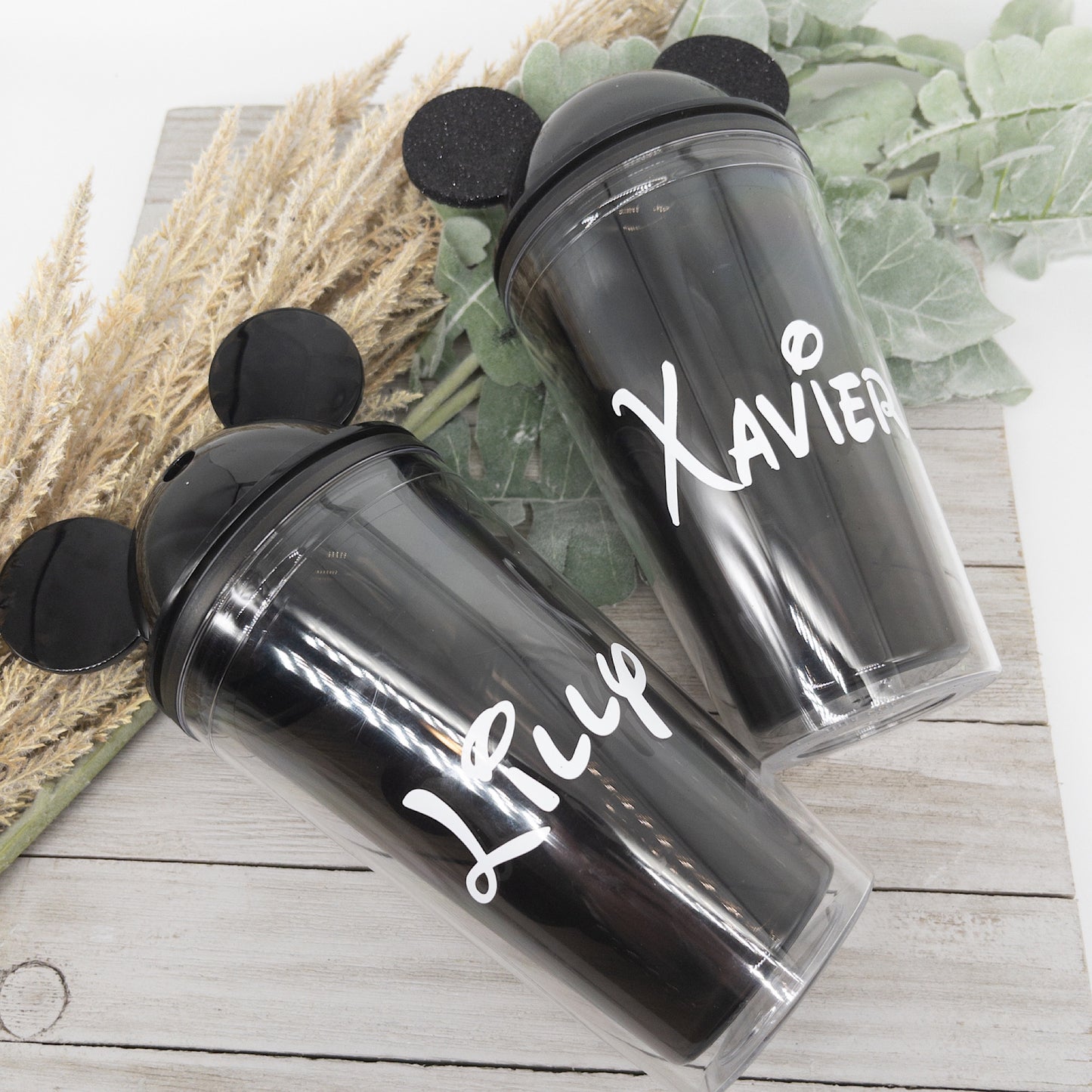 Mickey and Minnie Ears Tumbler Cup