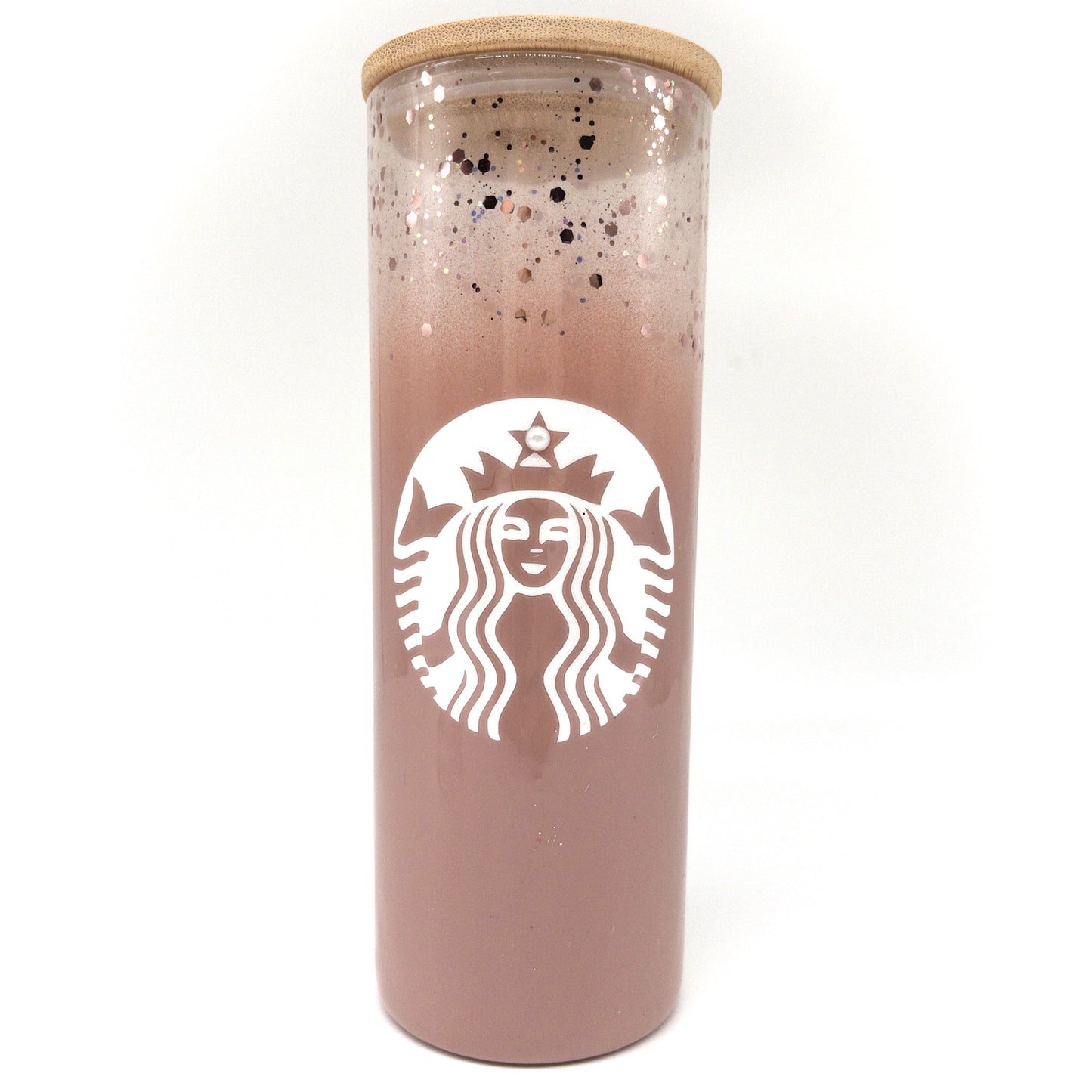 Custom Personalized Glass Frosted Matte Starbucks Tumbler
